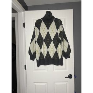 Maverick the collection Pringle Of Scotland Argyle sweater small  Multicolor NWT